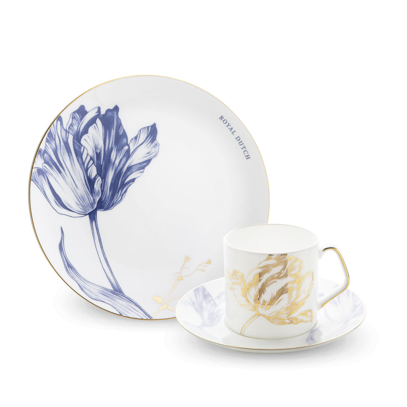 Teacup And Saucer Set with Plate