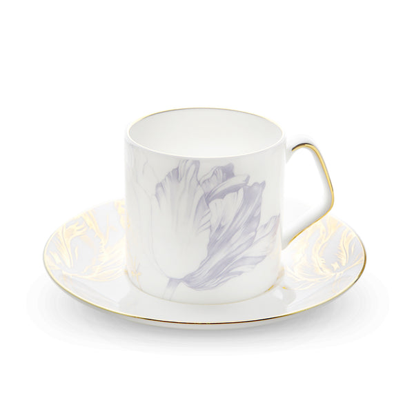 Teacup And Saucer Set – Blue Cup