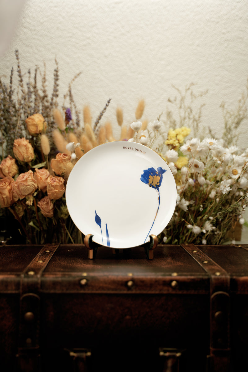 18cm Dessert Plate – Meconopsis.